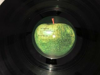 THE BEATLES White Album 1968 1st Pressing (0877087) W/ poster & 4 Photo Set 7
