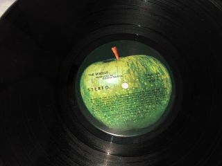 THE BEATLES White Album 1968 1st Pressing (0877087) W/ poster & 4 Photo Set 8