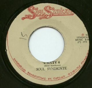 FREDDIE McGREGOR Soul Syndicate JA 1978 Reggae 7 