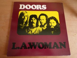 The Doors,  La Woman,  Vinyl Lp,  K42090,  Embossed Sleeve,  Uk Press,  A1 B3,  Ex,  /nm