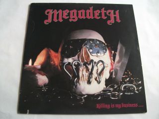 Rare Megadeth/ Killing Is My Business And Business Is Good/ Combat Camourflage