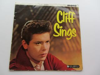 Cliff Richard And The Shadows Orig 1959 Uk Lp Cliff Sings