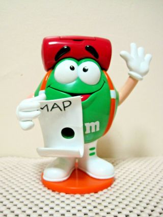 M&m Dispenser Green Tourist European Mars Candy M&m 