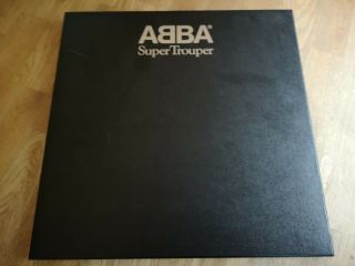 Abba Lp Box Set Trouper Limited Edition Abbox 1 & Complete Uk Epic Press