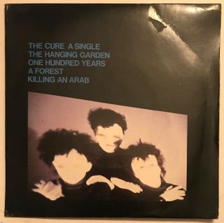 The Cure Hanging Garden 7” Double Pack Fiction Uk 1982 Ex