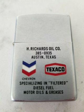 Texaco Chevron Zippp Lighter