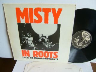 Misty In Roots - Live At The Counter Eurovision 79 Pu 003 Alb Uk Lp 1stp 1979