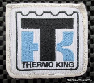 Thermo King Embroidered Patch Truck Refrigeration Ingersoll Rand 3 " X 2 7/8 "