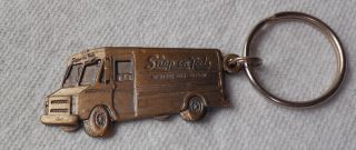 Vintage Snap On Tools Metal Truck Key Chain Fob