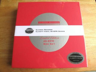 Classic Records Pg4 - 45 Peter Gabriel 4 Security 4lp Clarity Vinyl Box 45rpm