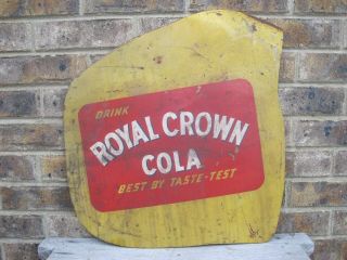 Drink Royal Crown Cola Sign Cooler,  Drink Machine Rc Cola Vintage Advertising