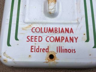 Vintage Funks G Corn Hybrid Seed Metal Advertising Thermometer Eldred Illinois 3