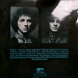 Jimi Hendrix Electric Ladyland Ex 1st Uk Press 1968 Part 2 Track A1 B3