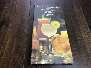 1979 Benson & Hedges Drink Recipes From 100 Of The Greatest Bars Cookbook