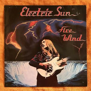 Electric Sun - Firewind - Nm Lp - Ex - Scorpions Guitarist Uli Jon Roth - Rare
