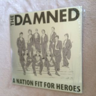 The Damned - A Nation 7 " (red) Punk/clash/x - Ray Spex/buzzcocks/crass/uk Subs/slf