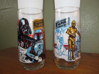 Empire Strikes Back 1980 Darth Vader Lucasfilms 6 " Tall And R2 D2,  C - 3po