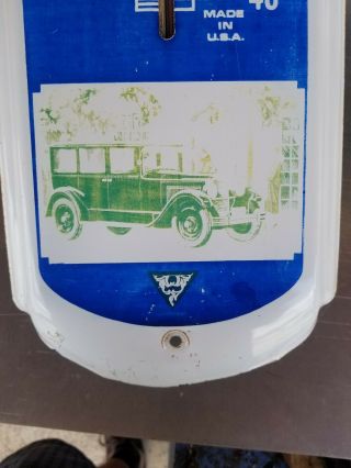 Vintage Packard Motor Cars Wall Thermometer Auto Advertising Tin Sign 4