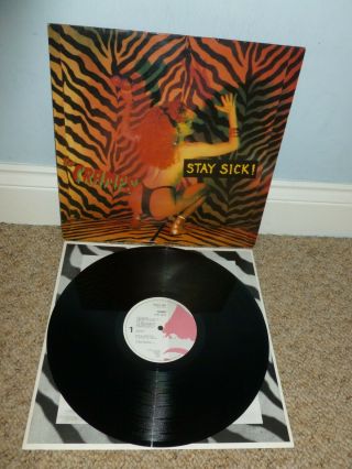 Cramps Stay Sick Lp 1990 Uk 1st Press Enigma Records Envlp 001 Psychobilly