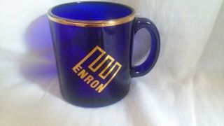 Enron Coffee Cup Mug Authentic 1990 