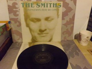 The Smiths Strangeways Here We Come Uk Orig 1987 Embossed Lp,  Inner Morrissey