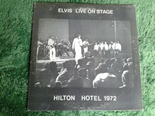 Elvis Presley Live On Stage 1972 Lp Vinyl Very Rare