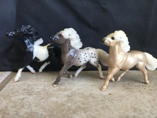 Breyer Sr Stablemate Shetland Ponies Wee Trio West Coast Model Horse Jamboree