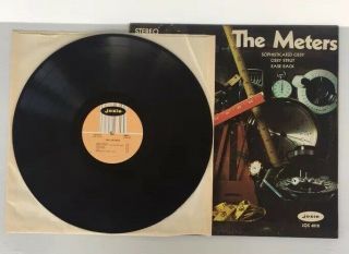 The Meters 1969 Self - Titled Usa Vinyl Lp Josie Jos 4010 Rare Ex - Nm