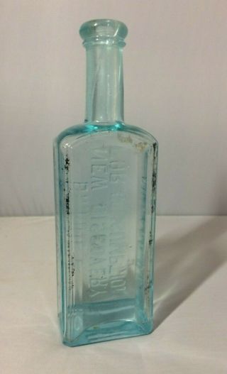 Vintage Bottle Dr King ' s Discovery For Consumption Chicago IL H.  E.  Bucklen 2