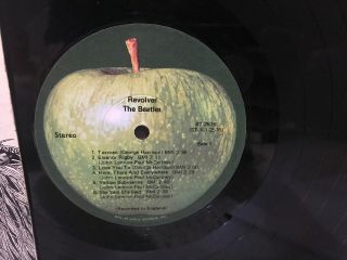 The Beatles Og 1971 LP Revolver Apple 2576 Stereo John Lennon Paul McCartney VG - 2