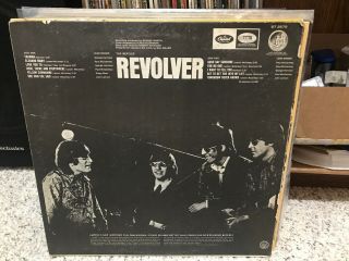 The Beatles Og 1971 LP Revolver Apple 2576 Stereo John Lennon Paul McCartney VG - 4