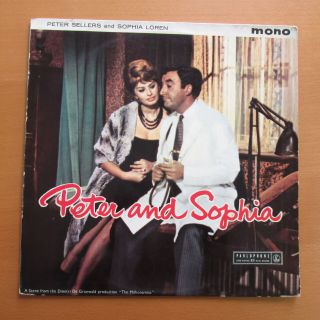 Peter Sellers & Sophia Loren Peter And Sophie 1960 NM/VG Parlophone PMC 1131 4