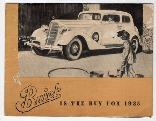 1935 Buick Brochure