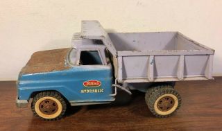 Vintage Tonka Hydraulic Dump Truck Pressed Steel Toy