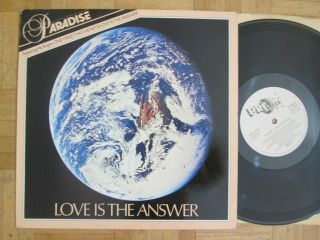 Rare - Paradise ‎– Love Is The Answer Uk Priority Lp 1983 Modern Soul / Boogie