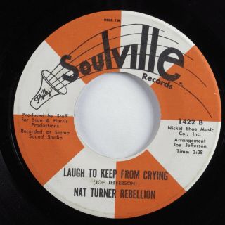 Funk 45 Nat Turner Rebellion Laugh To Keep From Crying Soulville Hear