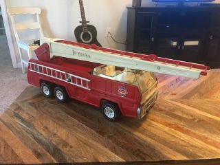 Vintage Steel Tonka Fire Engine XR - 101 / Steel Tonka Red Fire Truck XR - 101 2
