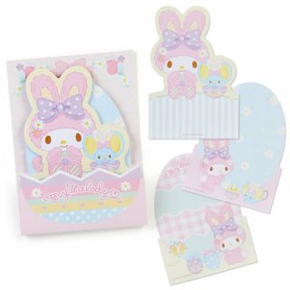 My Melody Sticky Note 45 Sheets Rabbit Sanrio Made In Japan F/s