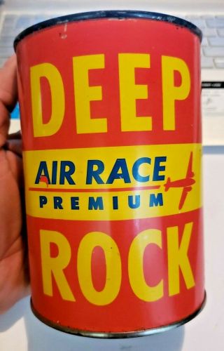 Deep Rock Air Race Motor Oil Full Quart Can