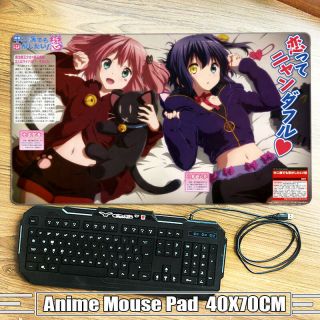 27 " Mousepad Takanashi Rikka Hd Mouse Pad Hot Game Anime Oversized Mat Gift 7s7