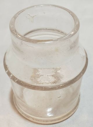 Antique Clear Glass Carter 