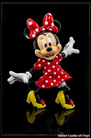 86hero Herocross 5.  5 Inches Hybrid Metal Disney Minnie Mouse Figuration Hmf 027