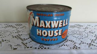 Metal Can Maxwell House Coffee Jacksonville Fl Plant