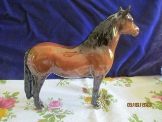 Vintage Beswick Dartmoore Horse Figurine/Statue 3