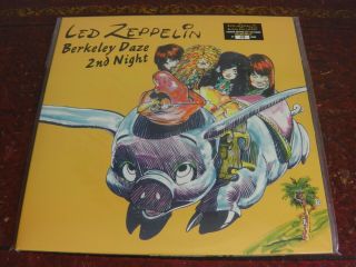 Led Zeppelin - Berkeley Daze 2nd Night - Rare Live 2lp Cv G/f 348/400 Not Tmoq T