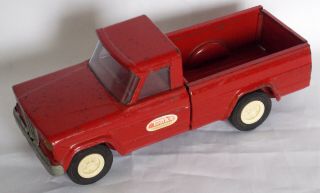 Tonka Red Jeep Pickup Truck With Drop Tailgate