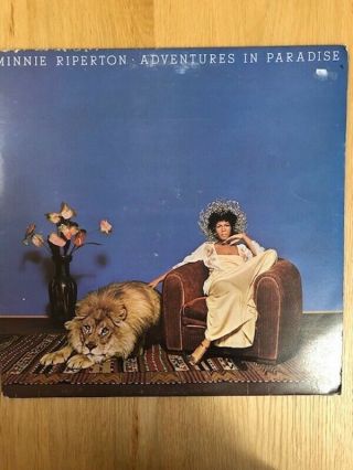 Minnie Riperton ‎– Adventures In Paradise - Vinyl (epc 69142) - Very Good