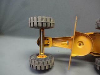 Vintage Nylint Pressed Steel Yellow Road Grader Construction Vehicle Truck VG 7