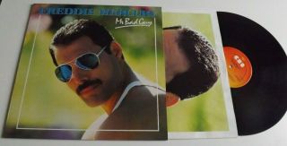 Freddie Mercury ‎– Mr Bad Guy Vinyl Lp 1985,  Inner