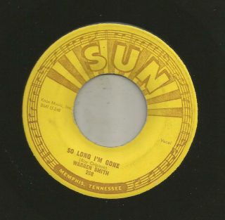 ROCKABILLY - WARREN SMITH - MISS FROGGIE - HEAR - 1957 SUN 268 2